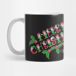 The ELFabet wishes you a MERRY CHRISTMAS! Mug